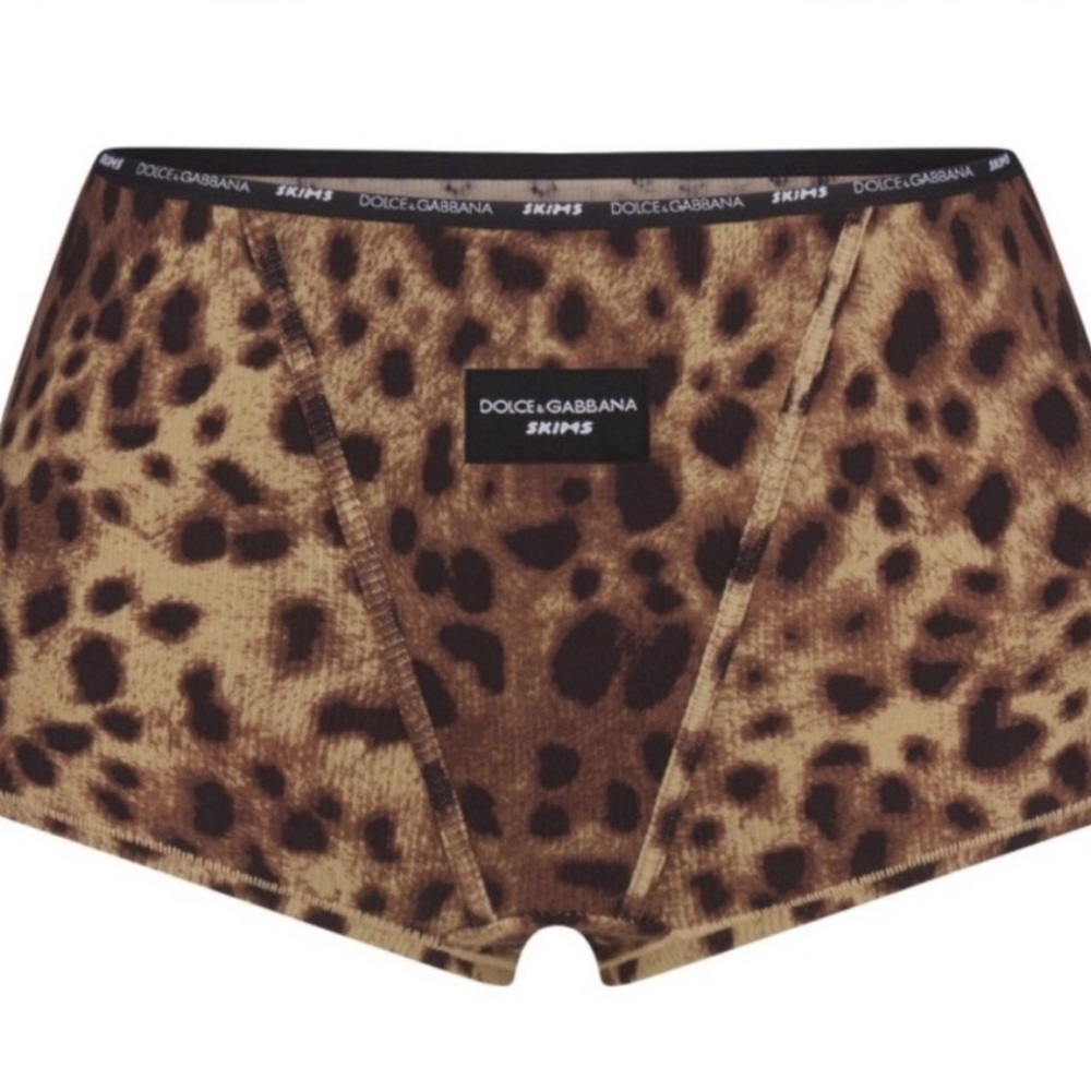 Dolce & Gabbana Leopard Print Women's Shorts